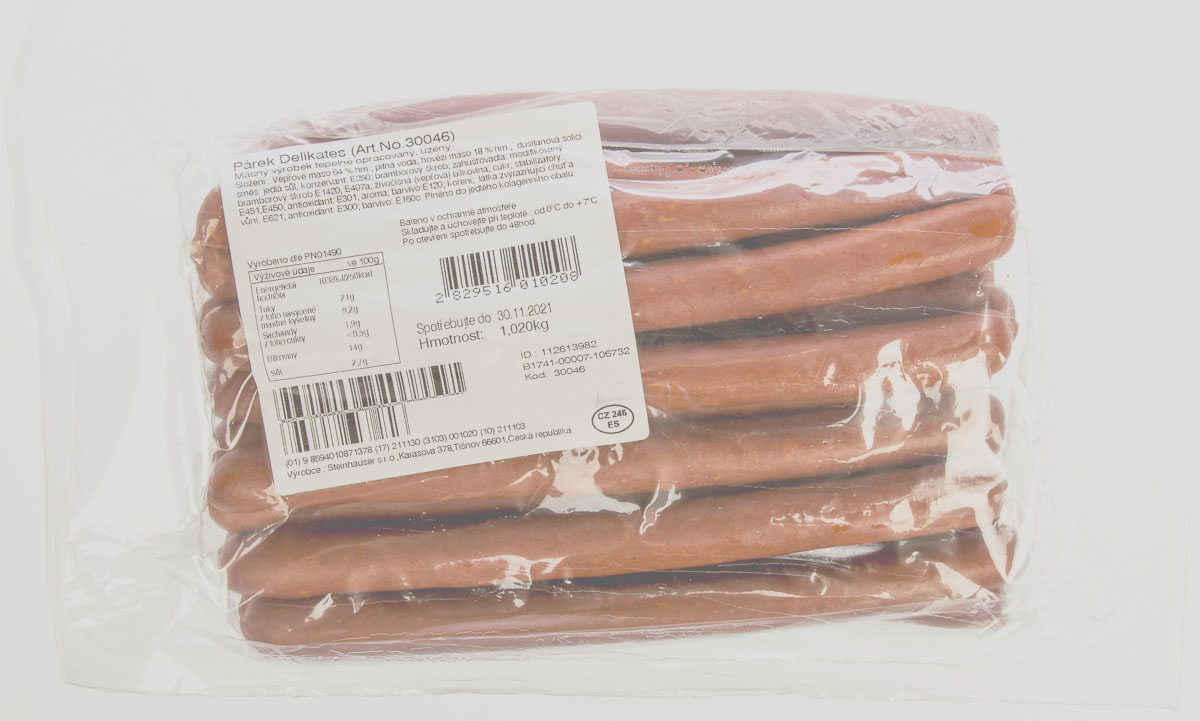 STEINHAUSER Párek delikates chlaz. váž. cca 1 kg