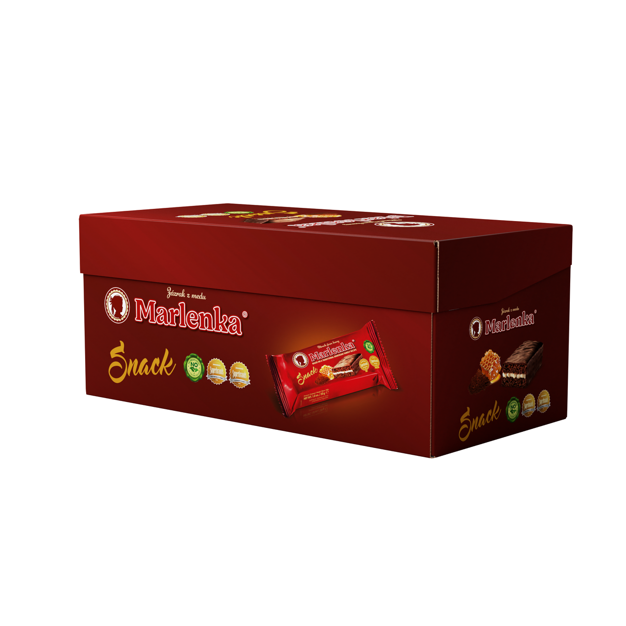 MARLENKA Snack kakaový 20 x 50 g