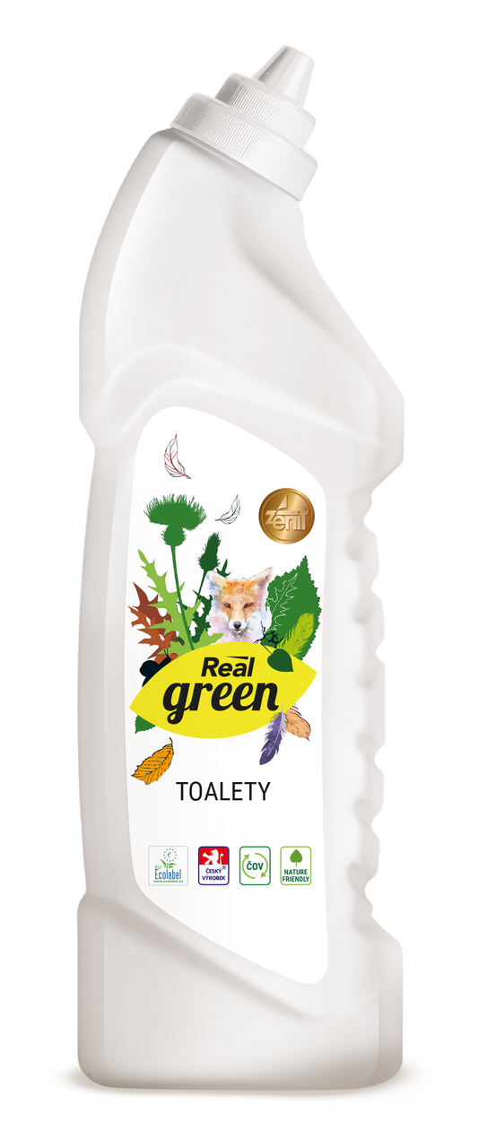 REAL Green Clean čistič na toalety 750 g