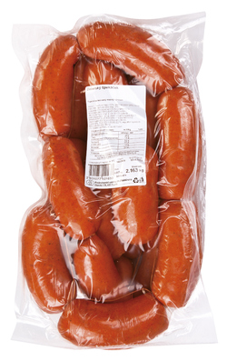 KRUŠNOHORSKÉ UZENINY Špekáček ďábelský chlaz. váž. cca 2 kg