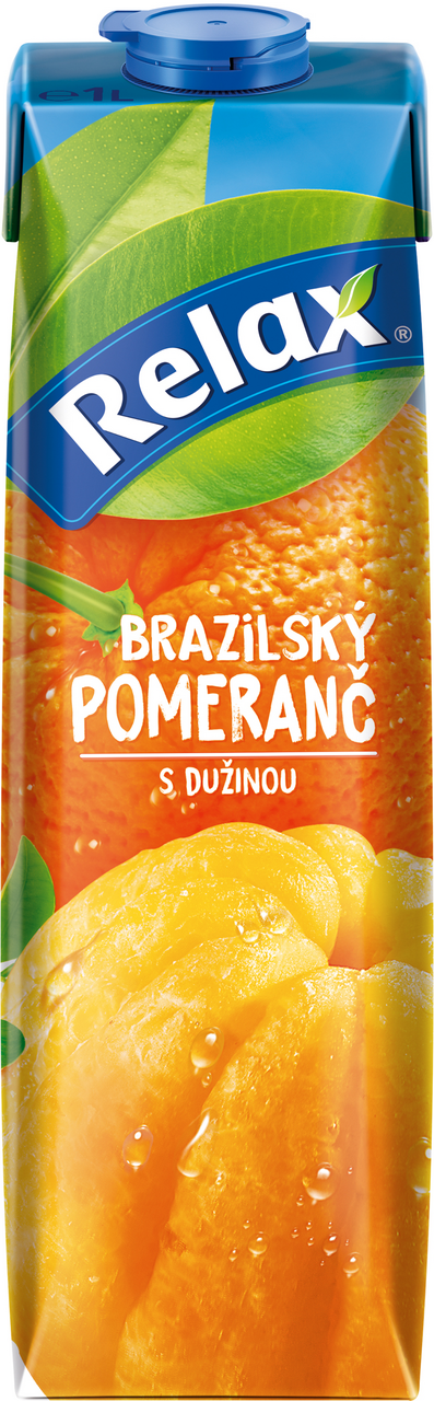Relax Nektar brazilský pomeranč s dužinou 12 x 1 l