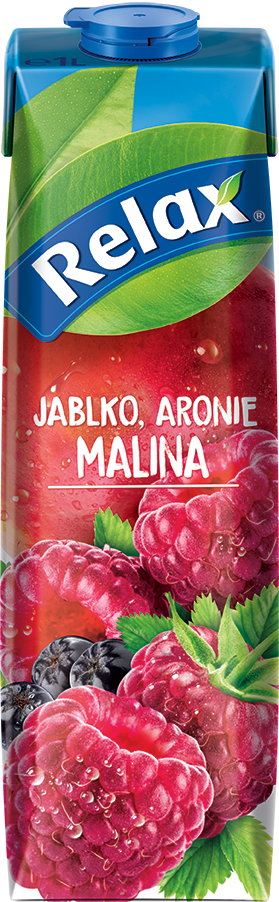 Relax Nektar jablko aronie malina 1 l