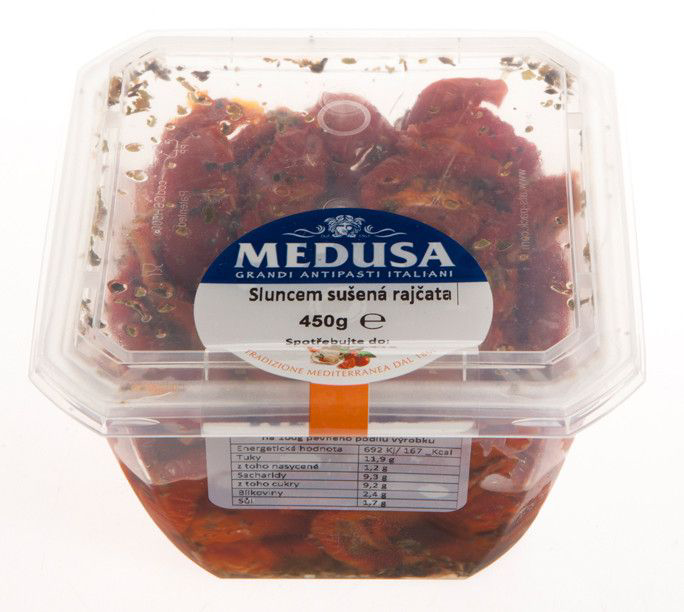 MEDUSA Rajčata polosušená (pevný podíl 300 g) chlaz. 450 g