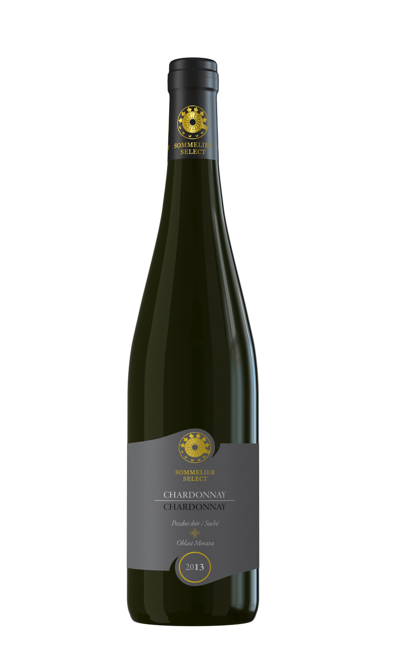 SOMMELIER SELECT Chardonnay pozdní sběr 6 x 750 ml