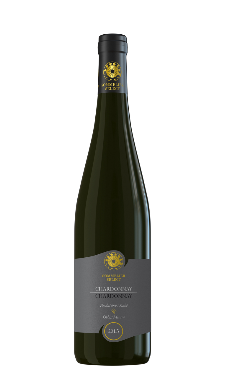 SOMMELIER SELECT Chardonnay pozdní sběr 750 ml