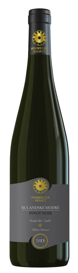 SOMMELIER SELECT Rulandské modré pozdní sběr 750 ml