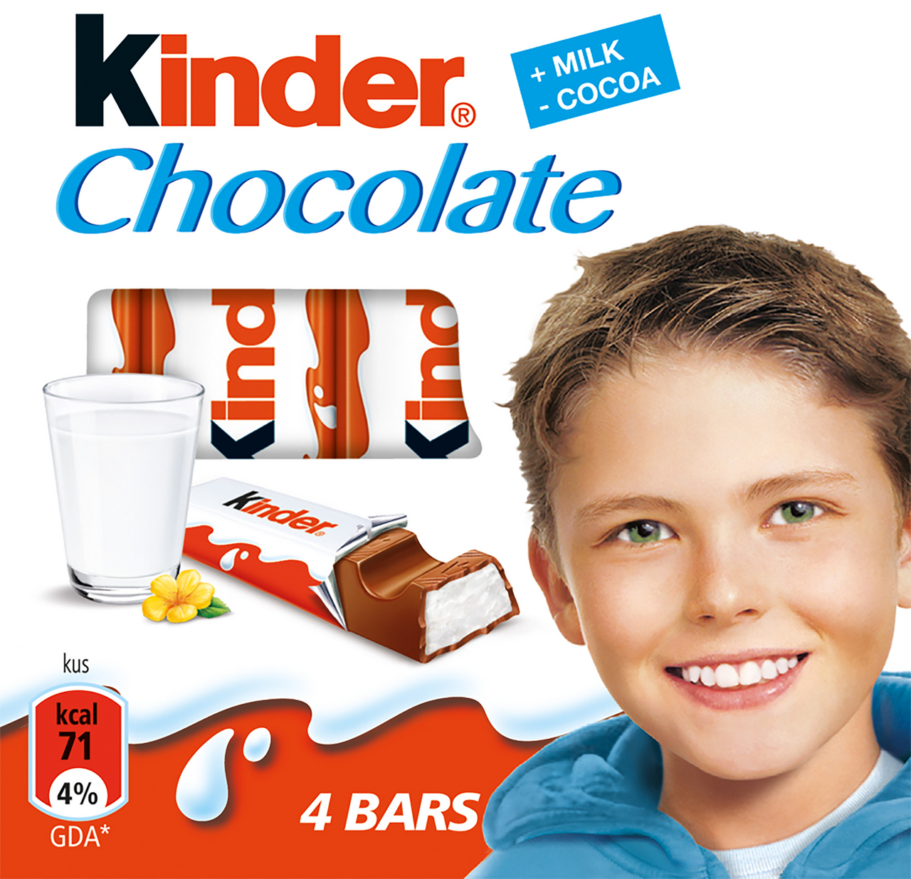 kinder čokoláda 20 x 50 g