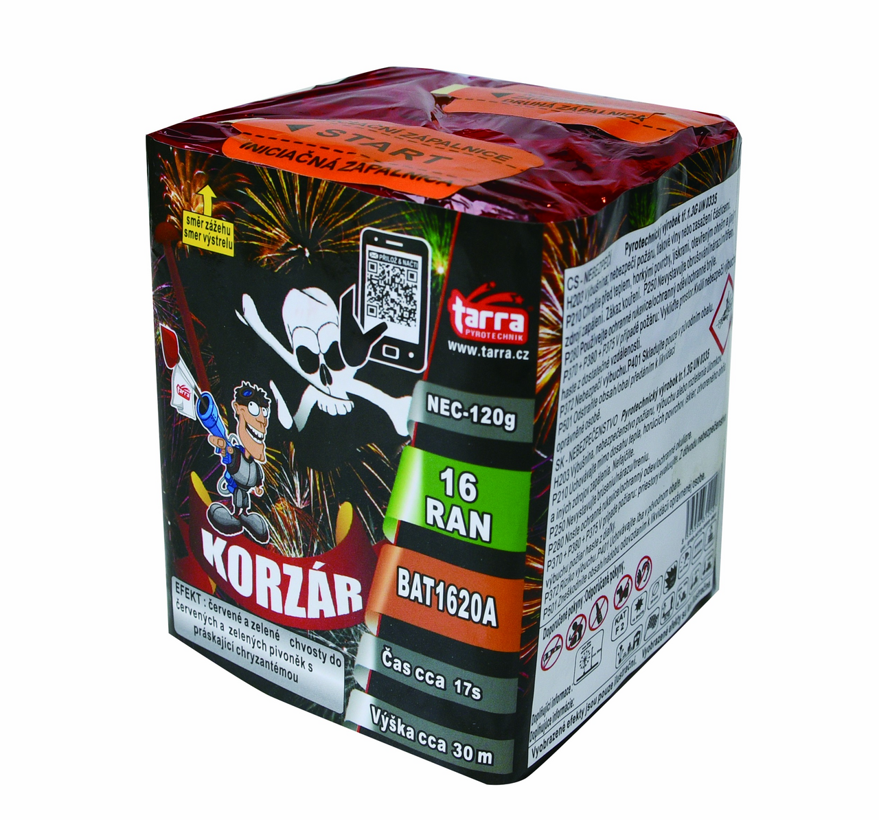 Bravo/ Rebel 16 ran baterie výmetnic 1 ks