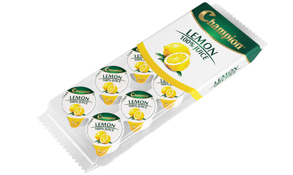 Champion Citronová šťáva 100 % porce 10 x 7,5 g