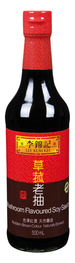 LEE KUM KEE Sójová omáčka houbová 500 ml