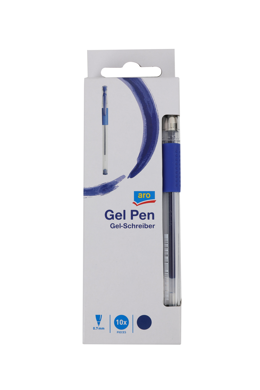 aro Pero gelové 0,7 mm modré 10 ks