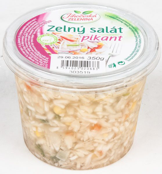 JIHOČESKÁ ZELENINA Salát zelný pikant chlaz. 350 g