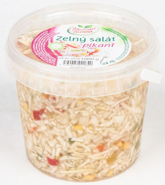 JIHOČESKÁ ZELENINA Salát zelný pikant chlaz. 1 kg