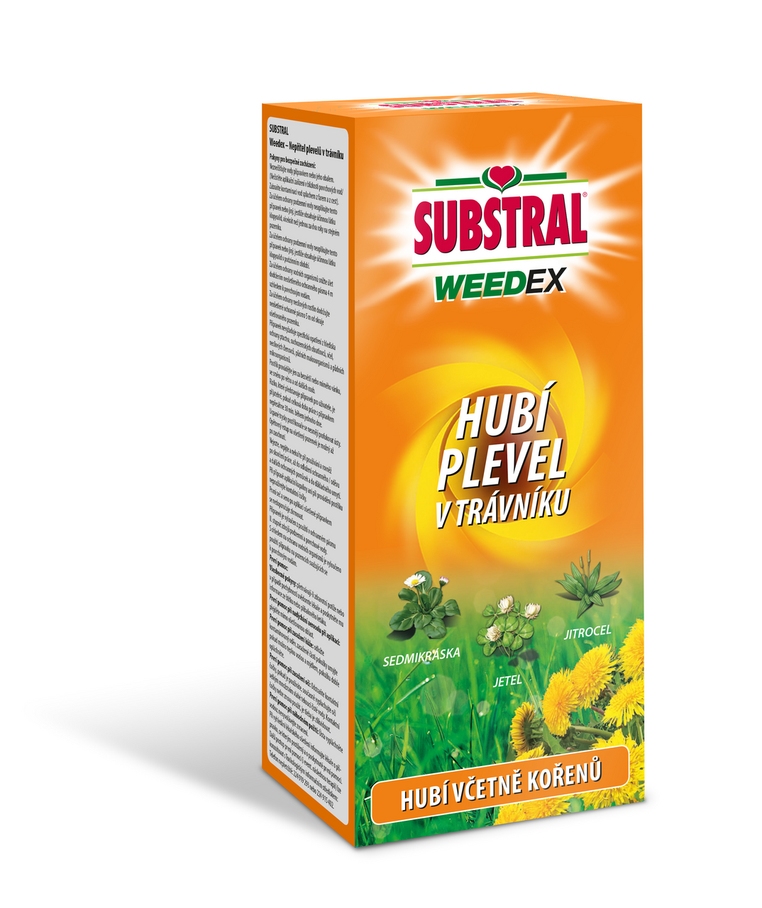 Plevel v trávníku Substral Weedex koncentrát 500 ml 1 ks