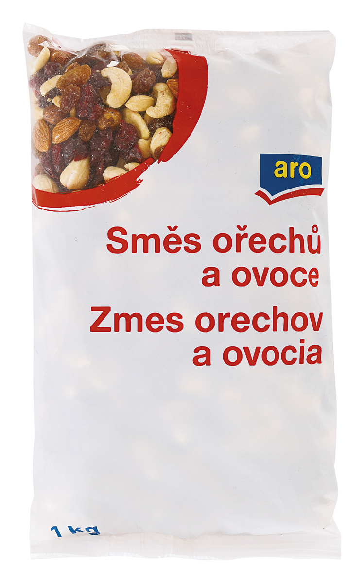 aro Směs ořechů a ovoce CZ 1 kg