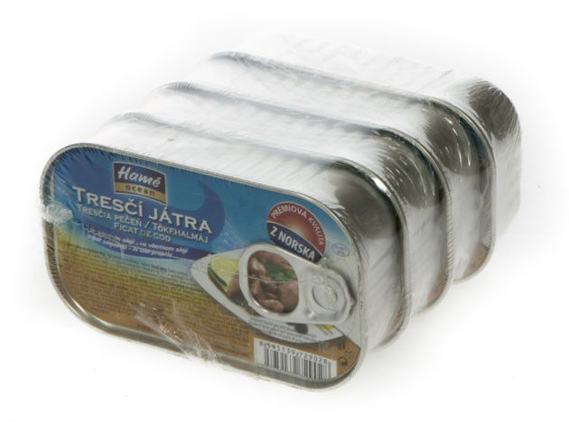 Hamé Tresčí játra 4 x 115 g