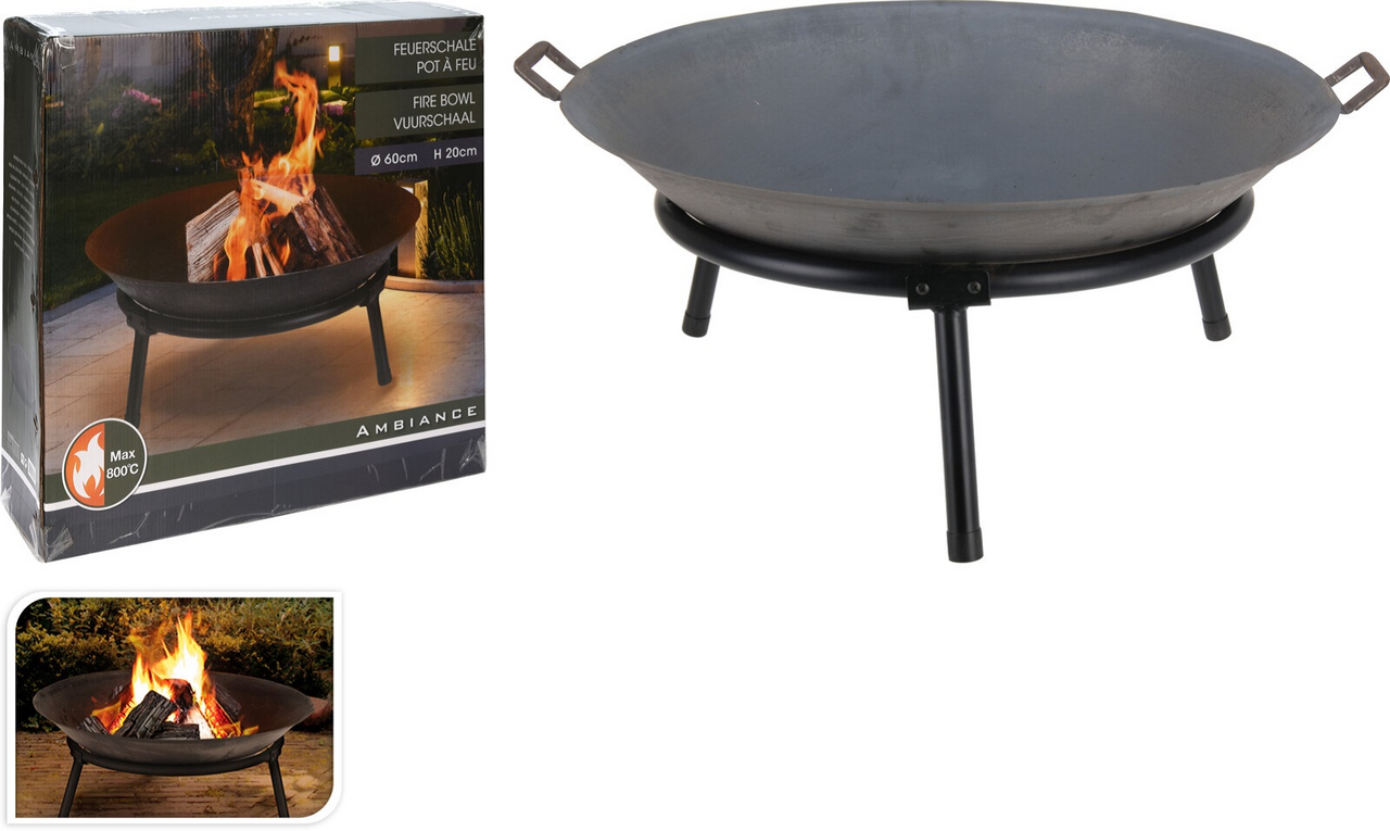 Ohniště kulaté 60cm 1 ks