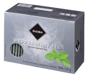RIOBA Čaj mátový 50 x 1,5 g