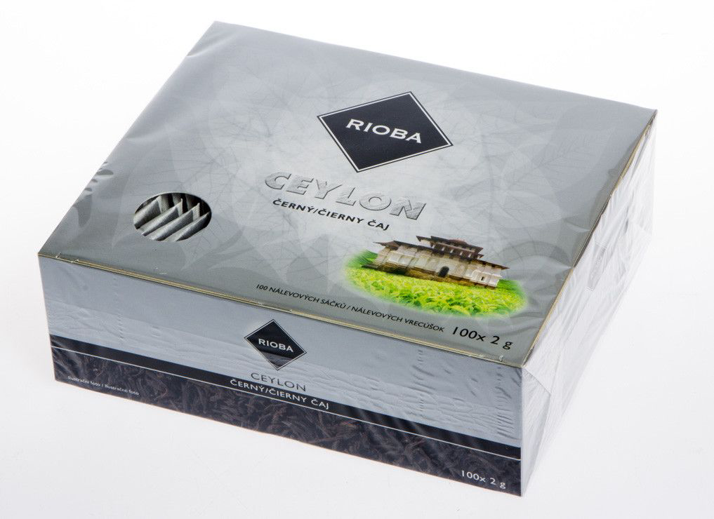 RIOBA Čaj Ceylon 100 x 2 g