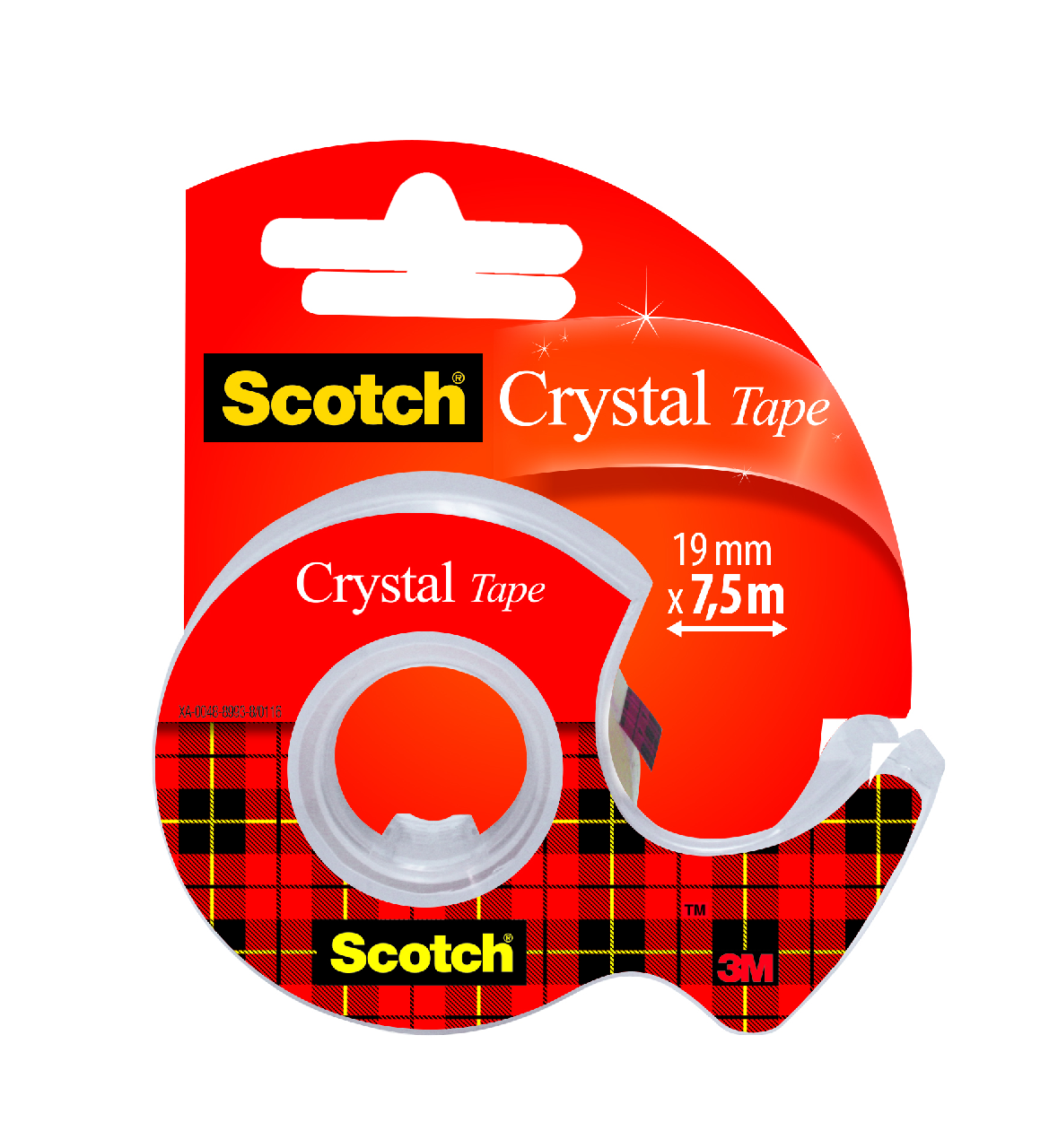 Scotch Crystal Páska lepicí 19 mm x 7,5 m 1 ks