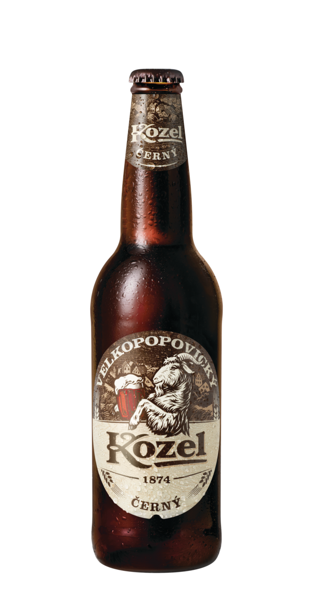 VELKOPOPOVICKÝ Kozel Pivo černé 20 x 500 ml vratná láhev