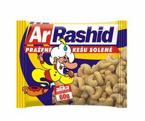 ALIKA Ar. Rashid Kešu pražené solené 12 x 60 g