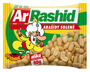 ALIKA Ar. Rashid Arašídy pražené solené 12 x 60 g