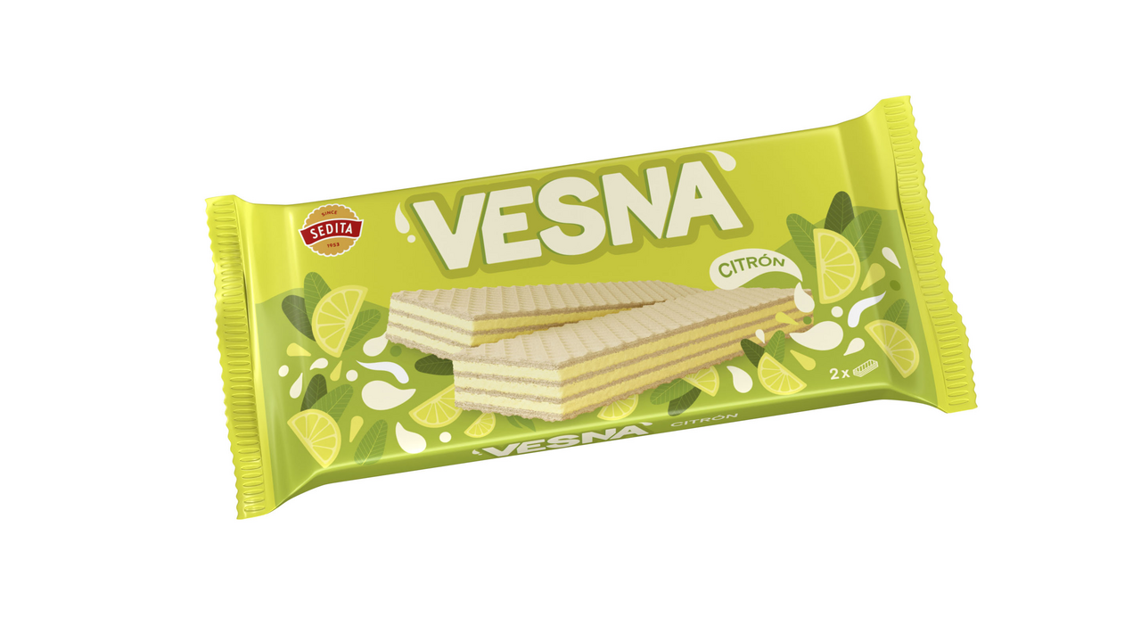 SEDITA Vesna citronová oplatka 30 x 50 g