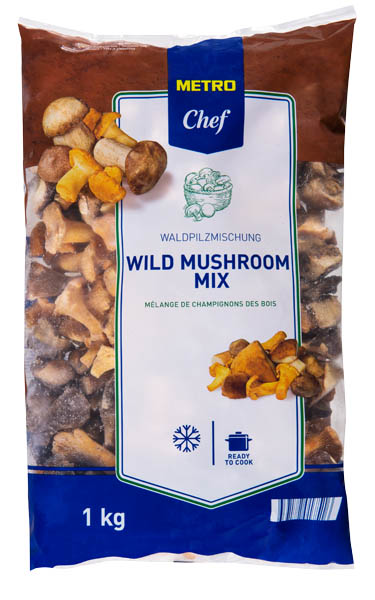 METRO Chef Směs lesních hub mraž. 1 kg