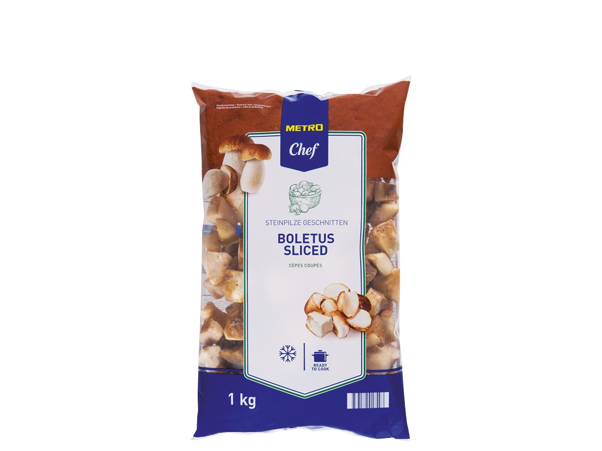 METRO Chef Hřib smrkový kostky mraž. 1 kg