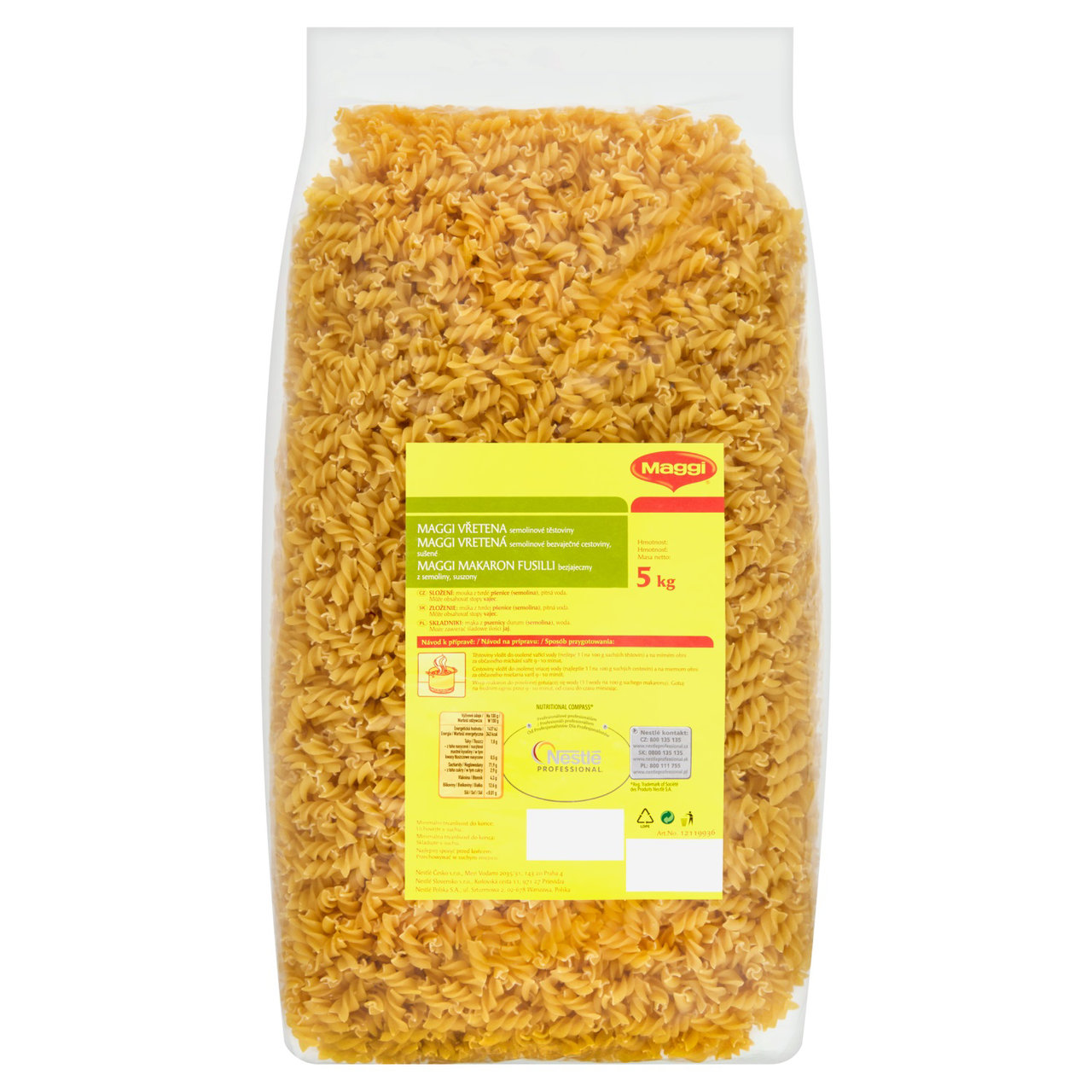 Maggi Vřetena semolinová 5 kg