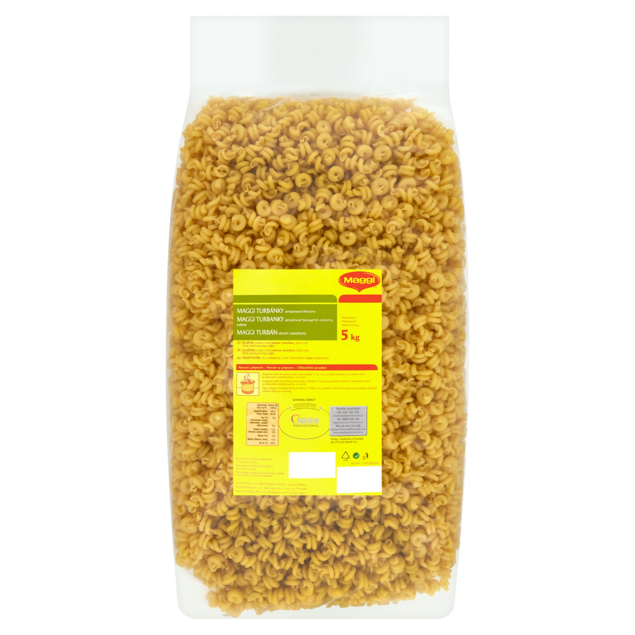 Maggi Turbánky semolinové 5 kg