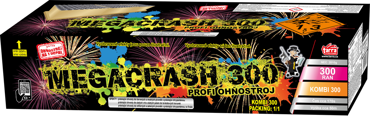 Mega Crash/ Fire Master 300 ran 1 ks