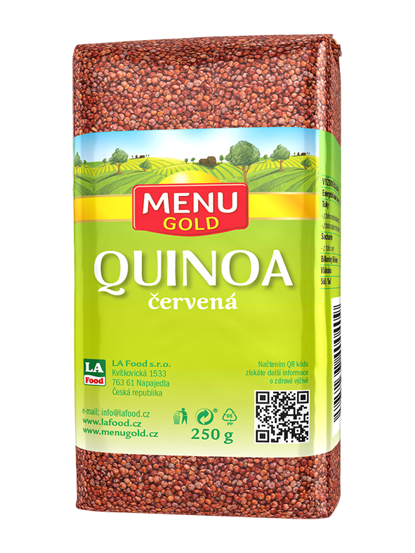 MENU GOLD Quinoa červená 250 g