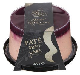 Paté du Chef Paštika bruselská s kanadskými brusinkami chlaz. 300 g