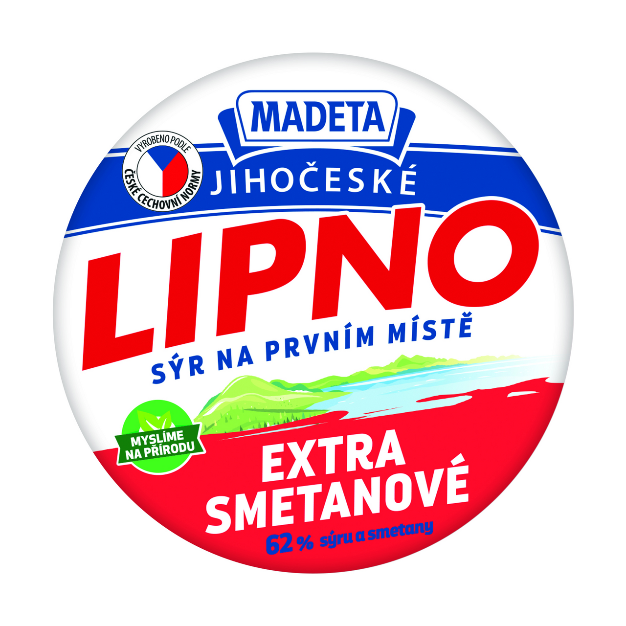MADETA Jihočeské Lipno sýr extra smetanový chlaz. 140 g