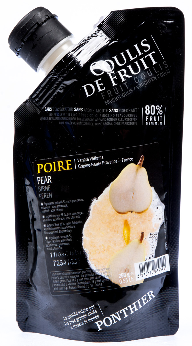 PONTHIER Pyré Coulis hruška chlaz. 250 g