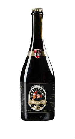 HAUSKRECHT Black Flek 13° pivo 750 ml nevratná láhev