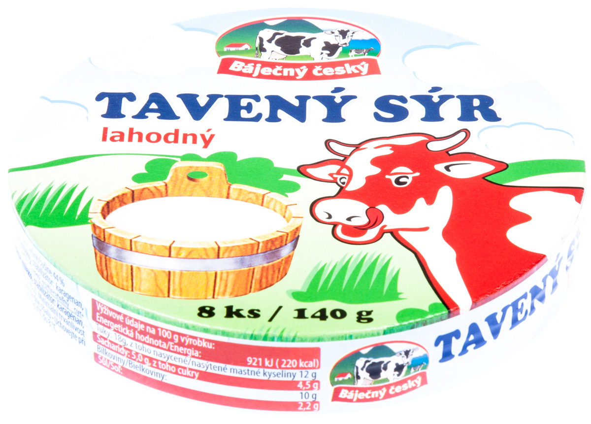 MADETA Báječný český Tavený sýr chlaz. 140 g