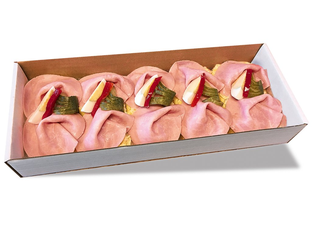 JUDDY BAGETY Chlebíček se šunkou chlaz. 5 x 75 g