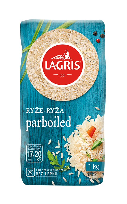 LAGRIS Rýže Parboiled 6 x 1 kg