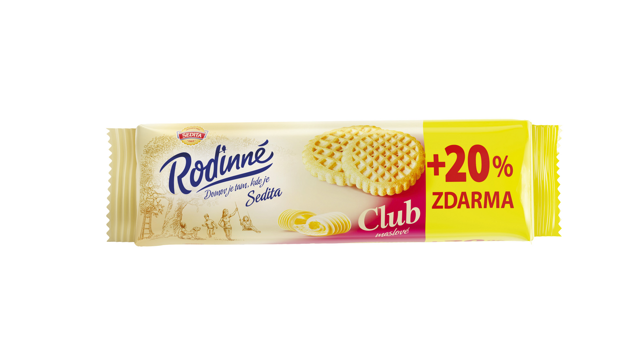 SEDITA Club sušenky máslové 15 x 140 g