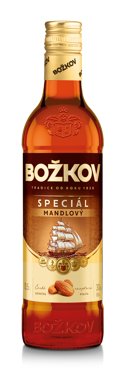 BOŽKOV Speciál mandlový 30 % 15 x 500 ml