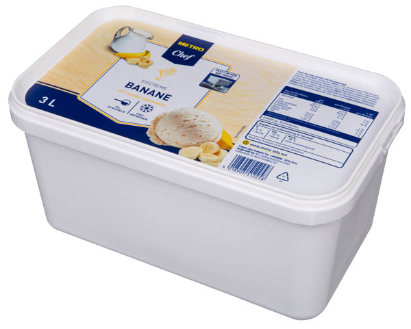 METRO Chef Zmrzlina banánová mraž. 3 l