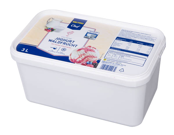 METRO Chef Zmrzlina jogurt/lesní ovoce mraž. 3 l