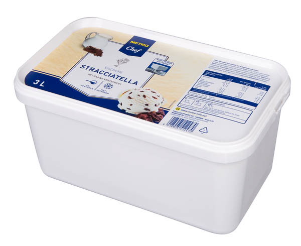 METRO Chef Zmrzlina stracciatella mraž. 3 l