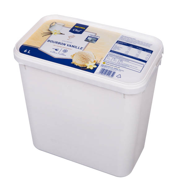 METRO Chef Zmrzlina vanilla bourbon mraž. 6 l