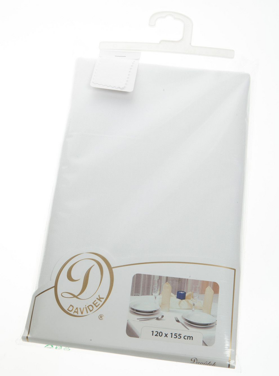 DAVÍDEK Ubrus Classic bílý 120 x 155 cm 1 ks