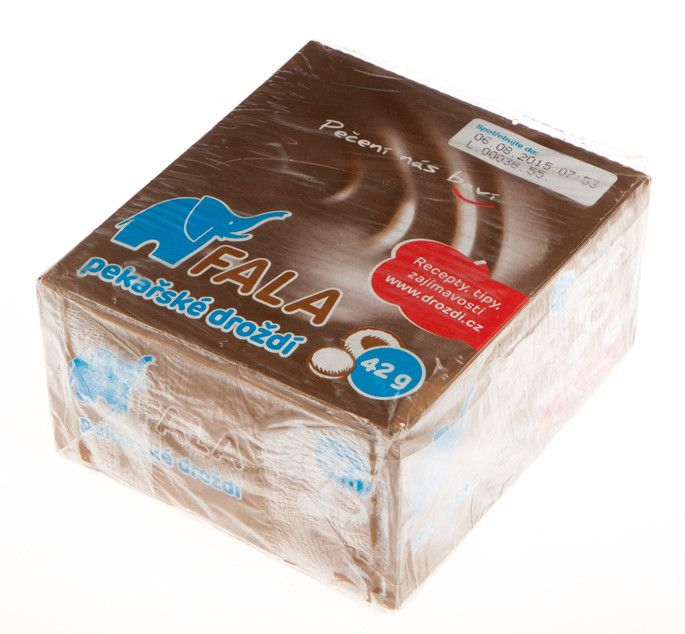 Fala čerstvé droždí chlaz. 24 x 42 g