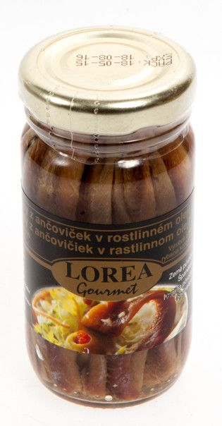 LOREA Ančovičky v oleji 95 g